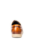 Marina: Weaved Cognac Derby