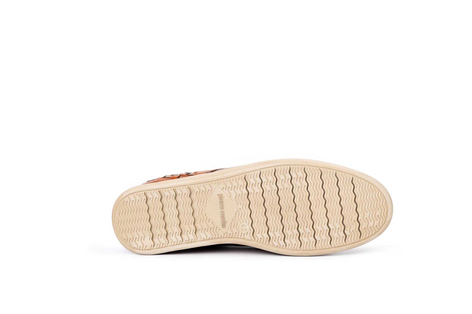 Marina: Weaved Cognac Derby