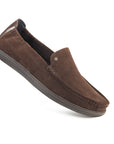 Marseille Café Suede Loafers