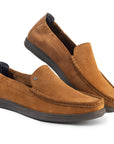 Marseille Camel Suede Loafers