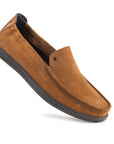 Marseille Camel Suede Loafers