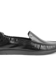 Marseille: Black Polished Loafer