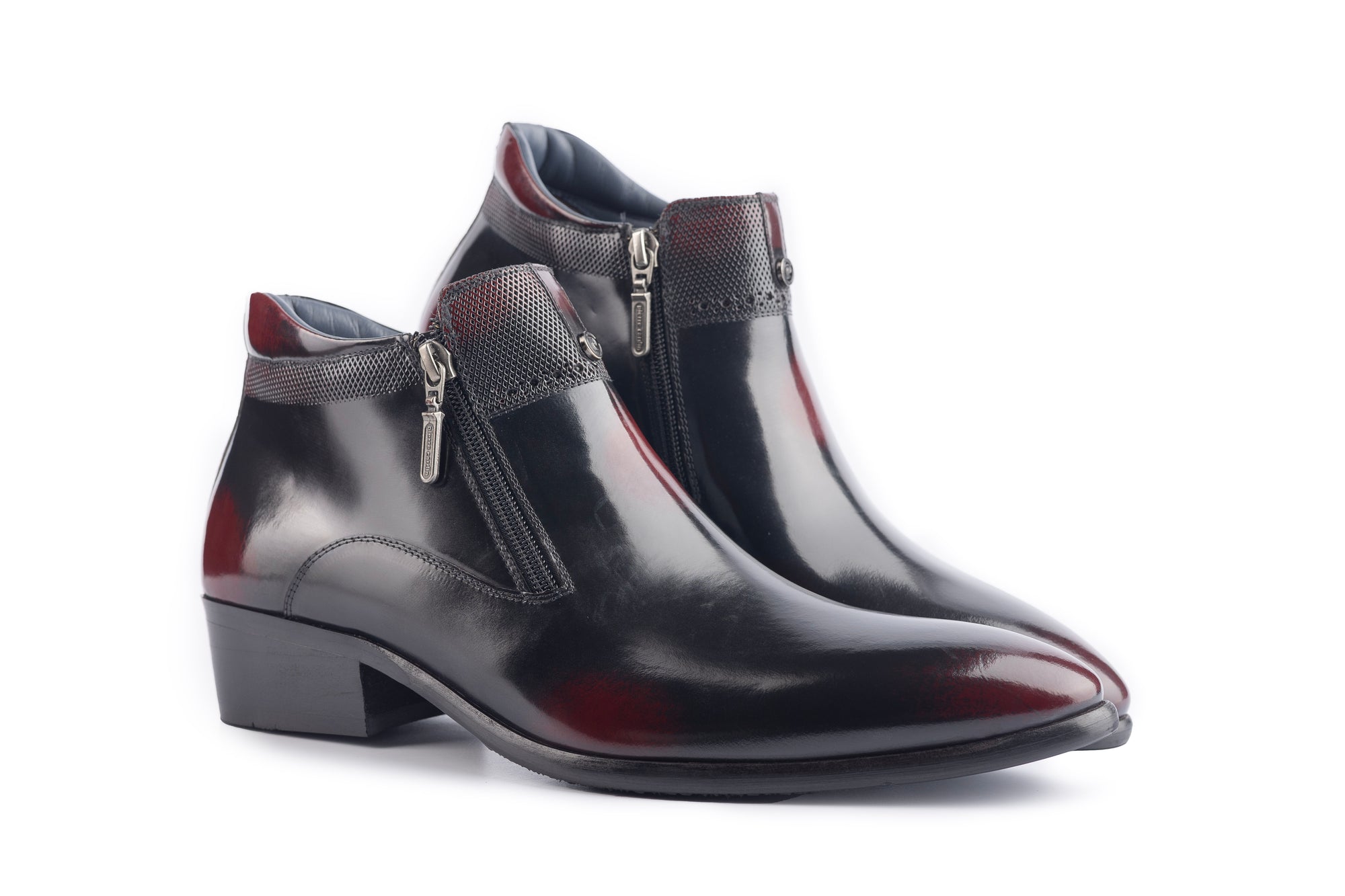 Verni S1: Brush-off Wine Balmoral Boots