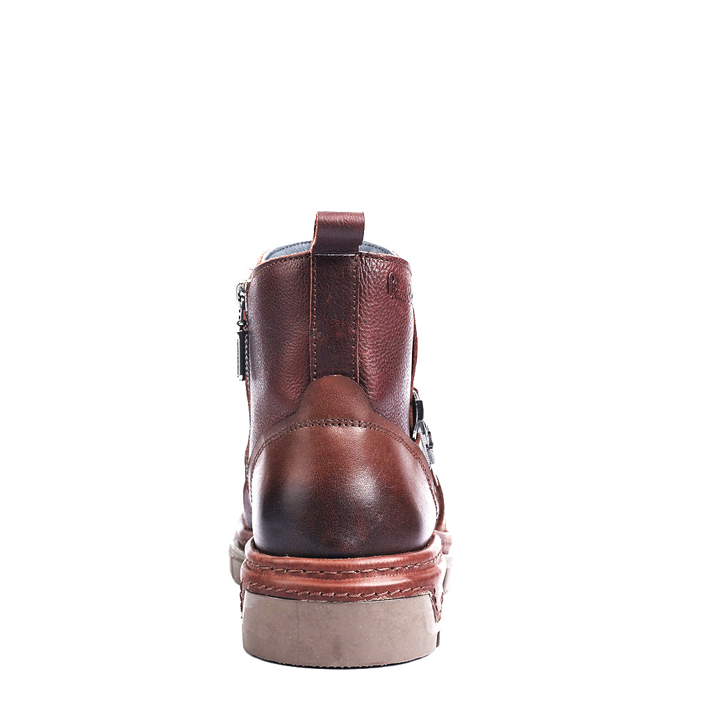 Atlas: Cafe Biker-styled Boots