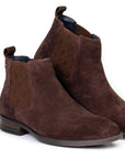 Suede Brown Chelsea Slip-on