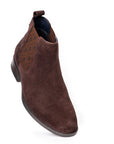 Suede Brown Chelsea Slip-on