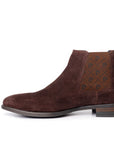 Suede Brown Chelsea Slip-on