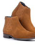 Suede Camel Chelsea Slip-on