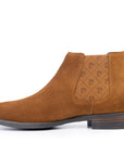 Suede Camel Chelsea Slip-on