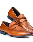 Onyx: Contemporary Cognac Loafer
