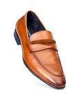 Onyx: Contemporary Cognac Loafer
