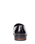 Onyx: Textured Black Loafer