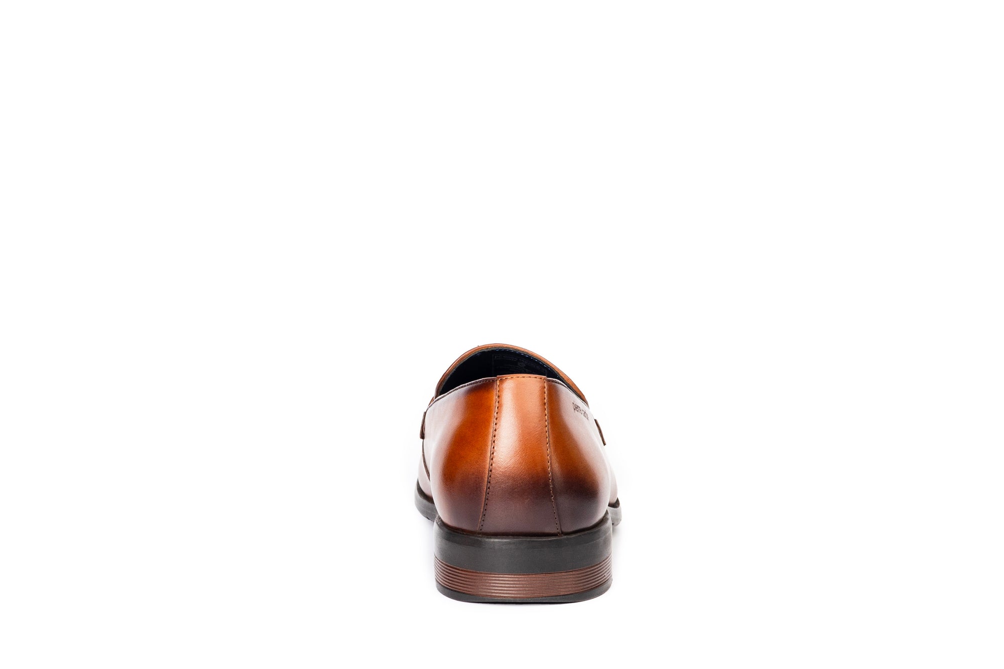 Onyx: Textured Cognac Loafer