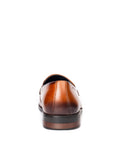 Onyx: Textured Cognac Loafer