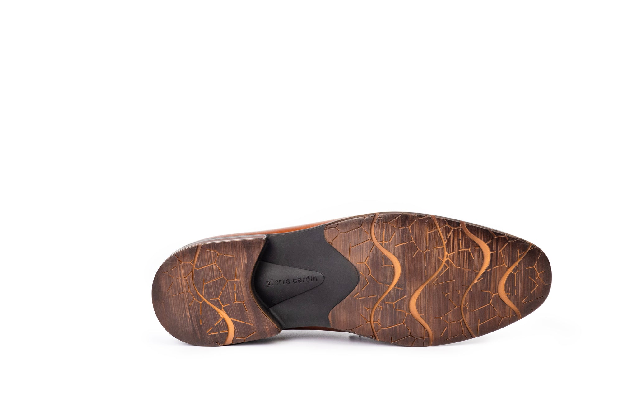 Onyx: Textured Cognac Loafer