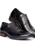 Onyx: Textured Black Oxford