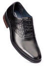 Onyx: Textured Black Oxford