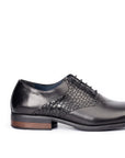 Onyx: Textured Black Oxford
