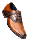 Onyx: Textured Cognac Oxford