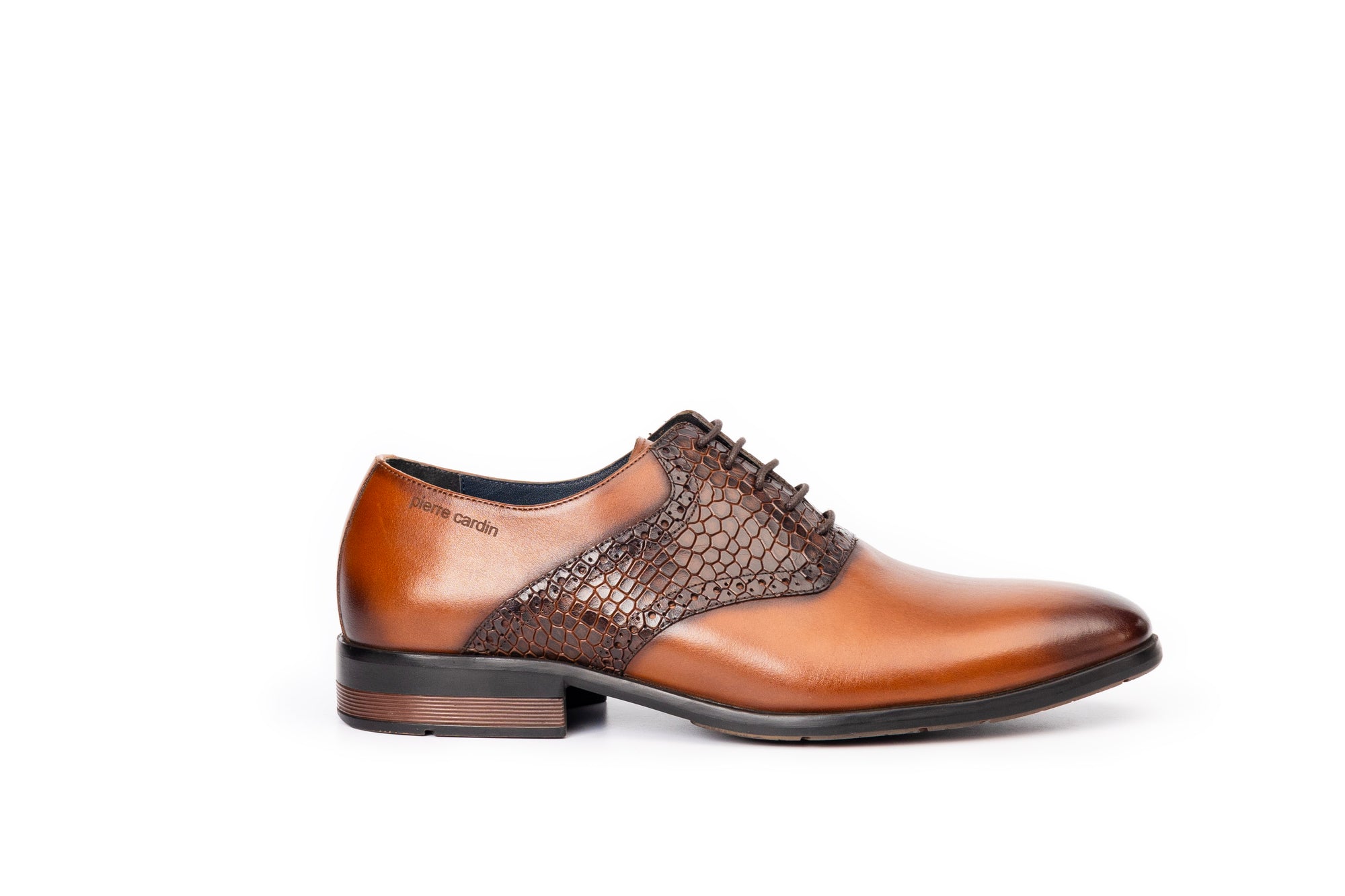 Onyx: Textured Cognac Oxford