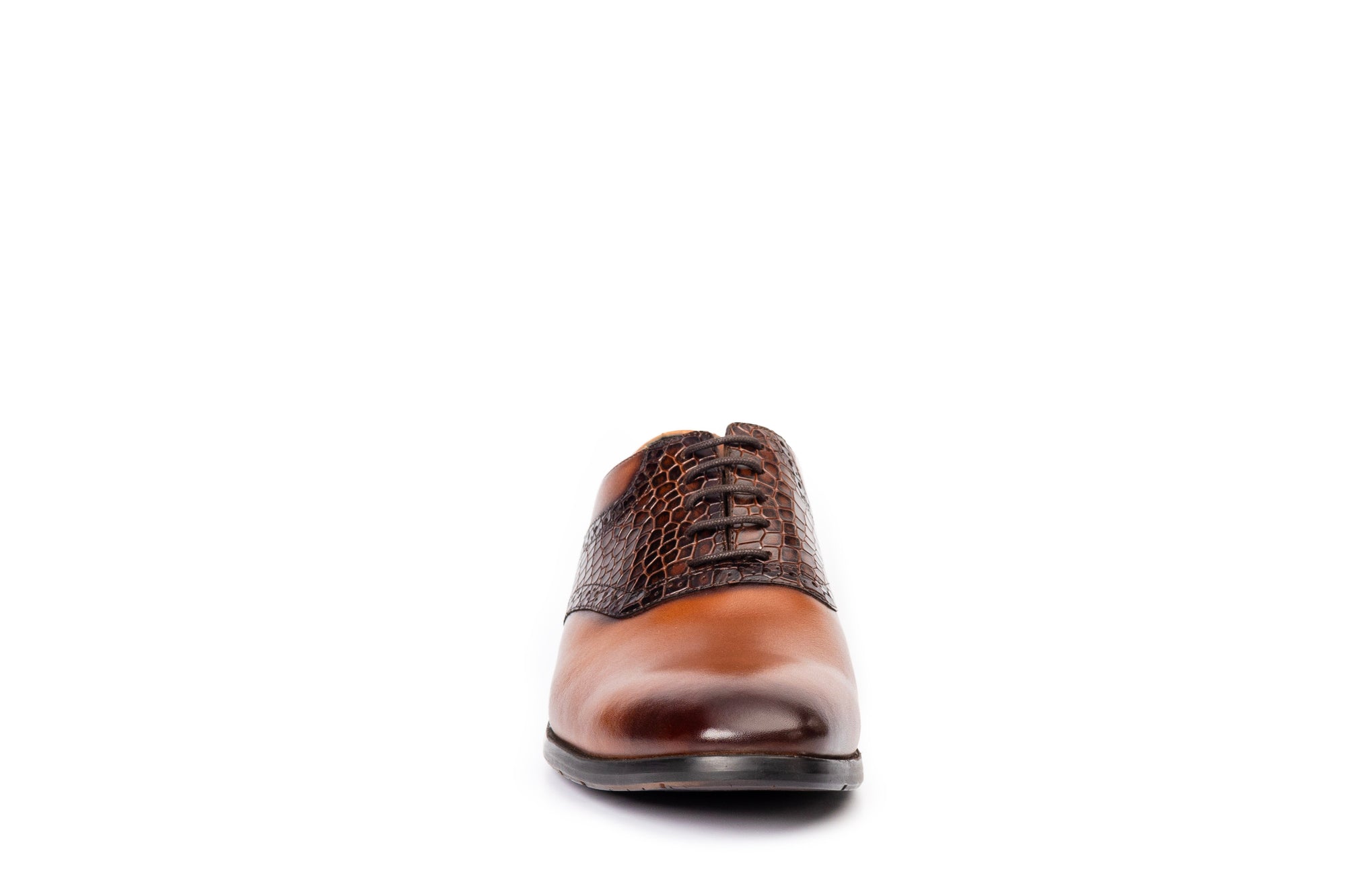 Onyx: Textured Cognac Oxford