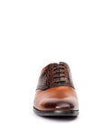 Onyx: Textured Cognac Oxford