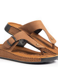 Riviera: Camel Nubuck Thong