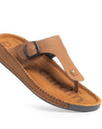 Riviera: Camel Nubuck Thong