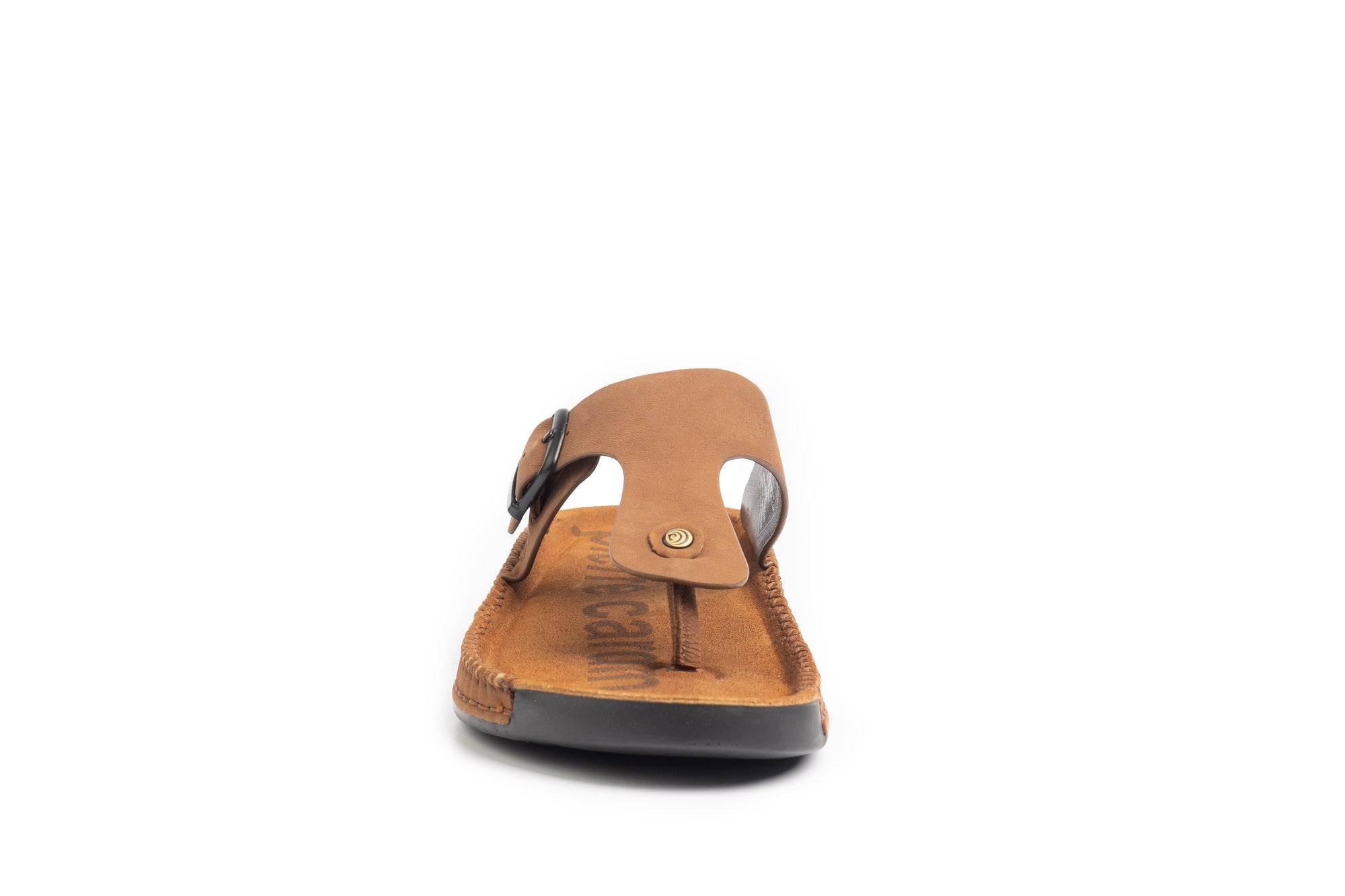 Riviera: Camel Nubuck Thong