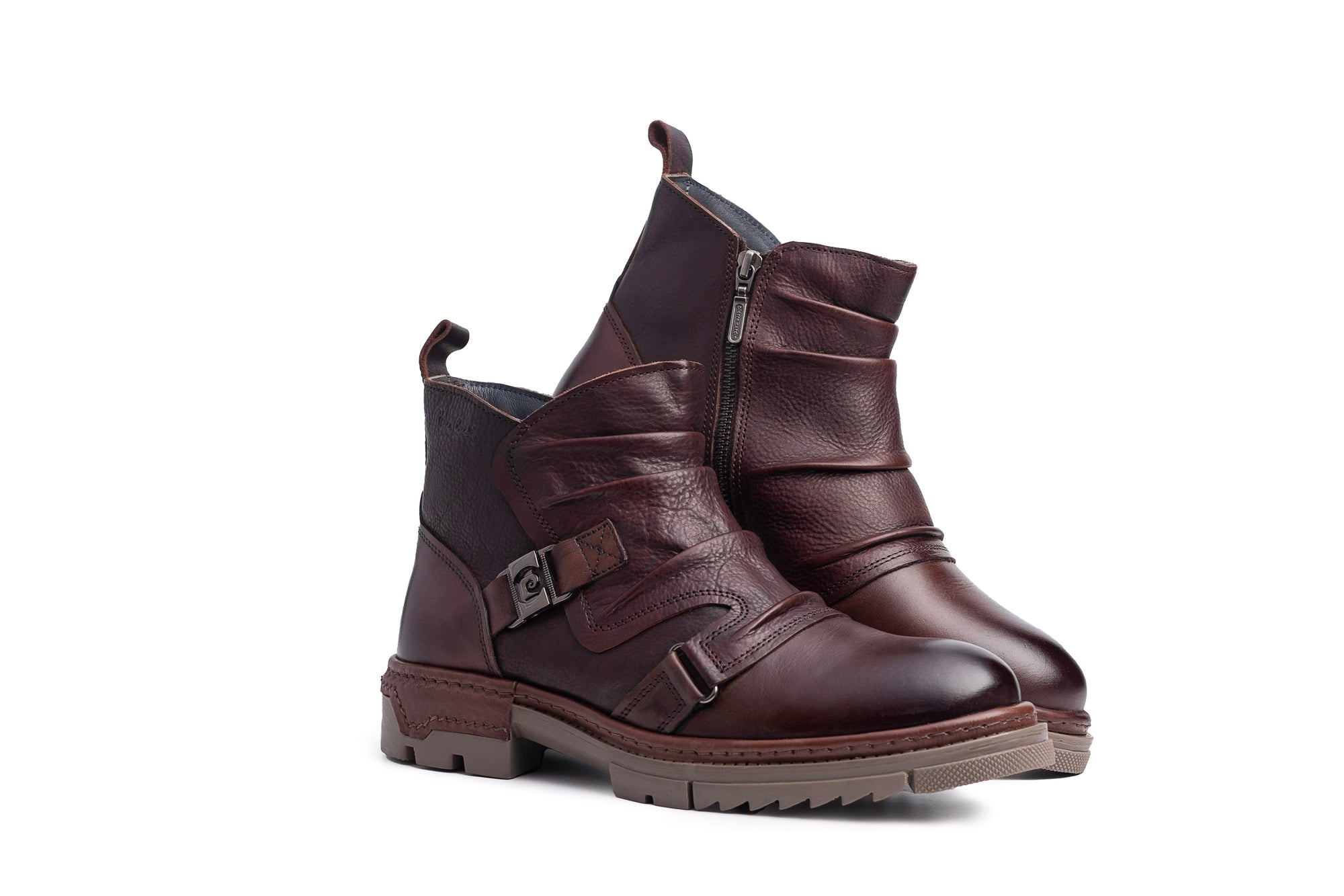 Atlas: Cafe Biker-styled Boots