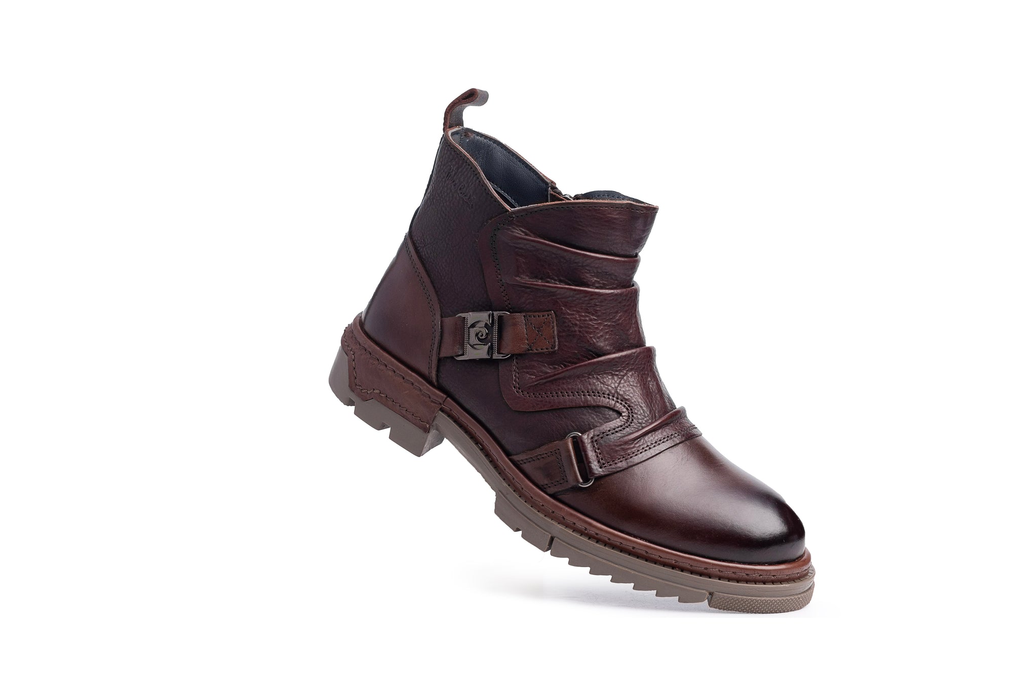 Atlas: Cafe Biker-styled Boots