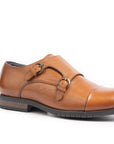 Double Strap Cognac Monk