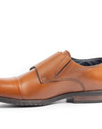 Double Strap Cognac Monk