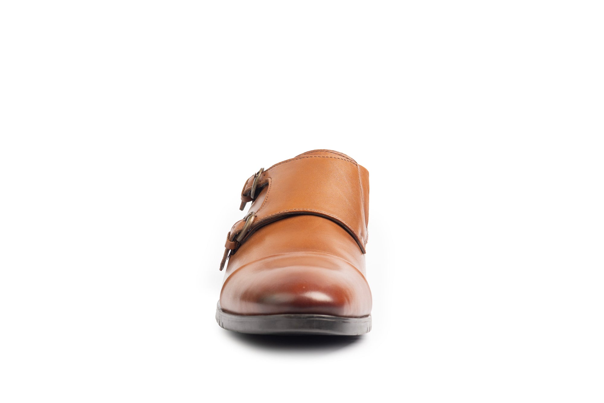 Double Strap Cognac Monk