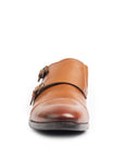 Double Strap Cognac Monk