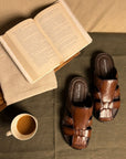 Haven Tan Roman Slide